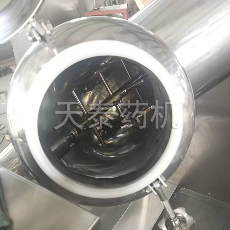 带强制搅拌V型混合机